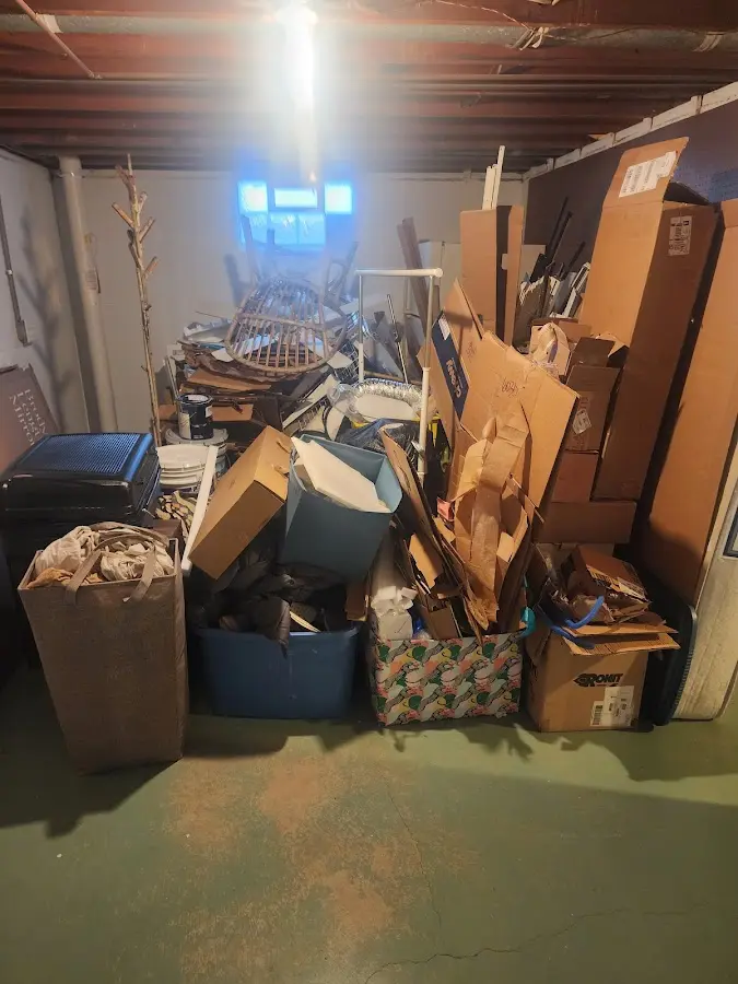 Roll-off dumpster container at job site for Concrete Dumpster Rental in Yerington